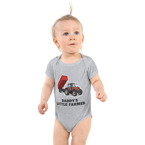 Furrow & Fields Baby Bodysuit Heather / 12 months Baby Massey Ferguson 6180 Tractor Bodysuit – Daddy's Little Farmer Quality Farmers Merch