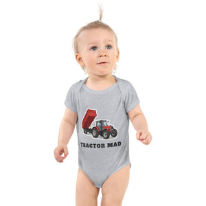 Furrow & Fields Baby Bodysuit Heather / 12 months Baby Massey Ferguson 6180 Tractor Bodysuit – Tractor Mad Quality Farmers Merch