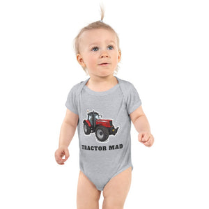 Furrow & Fields Baby Bodysuit Heather / 12 months Baby Massey Ferguson 6480 Tractor Bodysuit – Tractor Mad Quality Farmers Merch