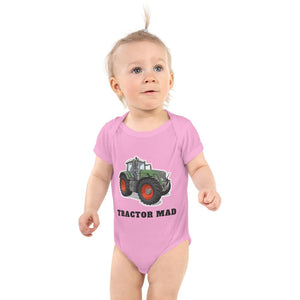Furrow & Fields Baby Bodysuit Pink / 12 months Baby Fendt 939 Vario Tractor Bodysuit – Tractor Mad Quality Farmers Merch