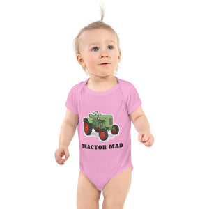 Furrow & Fields Baby Bodysuit Pink / 12 months Baby Fendt Dieselross Tractor Bodysuit – Tractor Mad Quality Farmers Merch