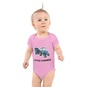 Furrow & Fields Baby Bodysuit Pink / 12 months Baby Ford 7600 Tractor Bodysuit – Little Farmer Quality Farmers Merch