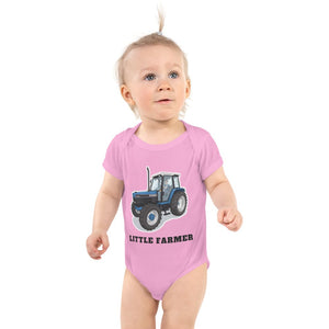 Furrow & Fields Baby Bodysuit Pink / 12 months Baby Ford 7740 Tractor Bodysuit – Little Farmer Quality Farmers Merch