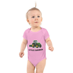 Furrow & Fields Baby Bodysuit Pink / 12 months Baby John Deere 4955 Tractor Bodysuit – Little Farmer Quality Farmers Merch