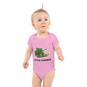 Furrow & Fields Baby Bodysuit Pink / 12 months Baby John Deere 530 Combine Bodysuit – Little Farmer Quality Farmers Merch