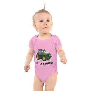 Furrow & Fields Baby Bodysuit Pink / 12 months Baby John Deere 8345R Tractor Bodysuit – Little Farmer Quality Farmers Merch