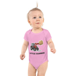 Furrow & Fields Baby Bodysuit Pink / 12 months Baby Massey Ferguson 3070 Tractor Bodysuit – Little Farmer Quality Farmers Merch