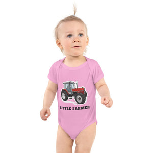 Furrow & Fields Baby Bodysuit Pink / 12 months Baby Massey Ferguson 3090 Tractor Bodysuit – Little Farmer Quality Farmers Merch
