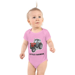Furrow & Fields Baby Bodysuit Pink / 12 months Baby Massey Ferguson 390T Tractor Bodysuit – Little Farmer Quality Farmers Merch
