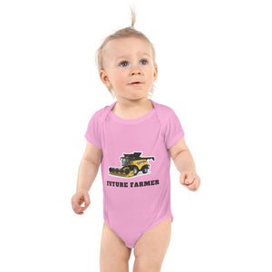 Furrow & Fields Baby Bodysuit Pink / 12 months Baby New Holland CR9.90 Combine Bodysuit – Future Farmer Quality Farmers Merch