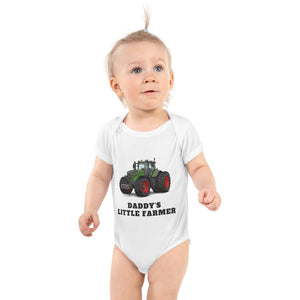 Furrow & Fields Baby Bodysuit White / 12 months Baby Fendt 1050 Vario Tractor Bodysuit – Daddy's Little Farmer Quality Farmers Merch