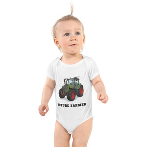 Furrow & Fields Baby Bodysuit White / 12 months Baby Fendt 516 Vario Tractor Bodysuit – Future Farmer Quality Farmers Merch