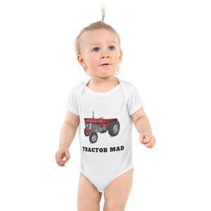 Furrow & Fields Baby Bodysuit White / 12 months Baby Massey Ferguson 165 Tractor Bodysuit – Tractor Mad Quality Farmers Merch