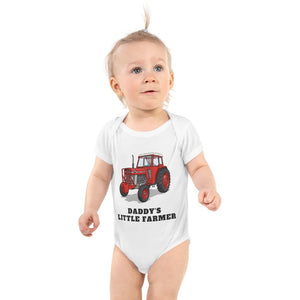 Furrow & Fields Baby Bodysuit White / 12 months Baby Massey Ferguson 188 Tractor Bodysuit – Daddy's Little Farmer Quality Farmers Merch