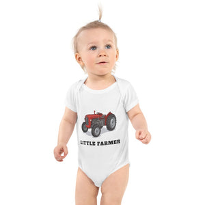 Furrow & Fields Baby Bodysuit White / 12 months Baby Massey Ferguson 35X Tractor Bodysuit – Little Farmer Quality Farmers Merch