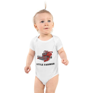 Furrow & Fields Baby Bodysuit White / 12 months Baby Massey Ferguson 760 Combine Bodysuit – Little Farmer Quality Farmers Merch