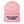 Furrow & Fields Baby Pink Easily Distracted By Combines | Cuffed Beanie Quality Farmers Merch