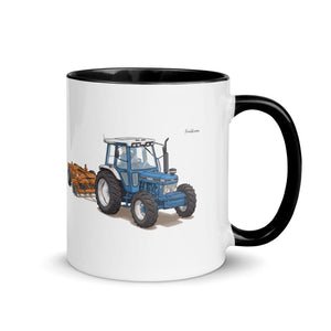 Furrow & Fields Black / 11 oz Ford 7810 Generation III | Mug with Color Inside Quality Farmers Merch