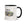 Furrow & Fields Black / 11 oz John Deere 8345R Pencil Sketch | Mug with Color Inside Quality Farmers Merch