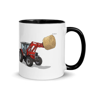 Furrow & Fields Black / 11 oz Massey Ferguson 3070 Autotronic | Mug with Color Inside Quality Farmers Merch