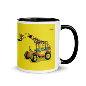 Furrow & Fields Black / 11 oz Sanderson 726 Teleporter Pop Art | Mug with Color Inside Quality Farmers Merch
