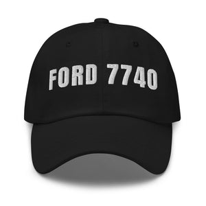 Furrow & Fields Black Ford 7740 | Classic Dad Hat Quality Farmers Merch