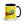 Furrow & Fields Black JCB 3C II Pop Art | 15 oz Mug with Color Inside Quality Farmers Merch