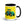 Furrow & Fields Black John Deere 4955 Pop Art | 15 oz Mug with Color Inside Quality Farmers Merch