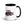 Furrow & Fields Black Massey Ferguson 6255 Illustration | 15 oz Mug with Color Inside Quality Farmers Merch