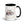 Furrow & Fields Black Massey Ferguson 6255 Pencil Sketch | 15 oz Mug with Color Inside Quality Farmers Merch