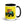 Furrow & Fields Black Mercedes-Benz MB-trac 1100 Pop Art | 15 oz Mug with Color Inside Quality Farmers Merch