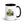 Furrow & Fields Black Mercedes-Benz MB-trac 1100 Watercolor | 15 oz Mug with Color Inside Quality Farmers Merch