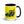 Furrow & Fields Black Terex 860 Elite Pop Art | 15 oz Mug with Color Inside Quality Farmers Merch