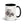 Furrow & Fields Black Valtra 6750 Pencil Sketch | 15 oz Mug with Color Inside Quality Farmers Merch
