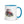 Furrow & Fields Blue / 11 oz Case IH 4240 XL Pro Watercolor | Mug with Color Inside Quality Farmers Merch