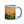 Furrow & Fields Blue / 11 oz JCB 4D II Splash Art | Mug with Color Inside Quality Farmers Merch