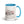 Furrow & Fields Blue Case IH Maxxum MXM130 Pencil Sketch | 15 oz Mug with Color Inside Quality Farmers Merch