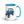 Furrow & Fields Blue Ford 4600 Illustration (Side) | 15 oz Mug with Color Inside Quality Farmers Merch