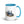 Furrow & Fields Blue Ford 9700 Watercolor | 15 oz Mug with Color Inside Quality Farmers Merch