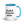 Furrow & Fields Blue Fuelled by Tractor Noise | 15 oz Mug with Color Inside Quality Farmers Merch