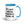 Furrow & Fields Blue If I Start Talking Combines, Buckle Up | 15 oz Mug with Color Inside Quality Farmers Merch