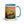 Furrow & Fields Blue JCB 3C II Splash Art | 15 oz Mug with Color Inside Quality Farmers Merch