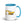 Furrow & Fields Blue JCB 806 | 15 oz Mug with Color Inside Quality Farmers Merch