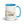 Furrow & Fields Blue JCB 806 Pencil Sketch | 15 oz Mug with Color Inside Quality Farmers Merch