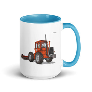 Furrow & Fields Blue Massey Ferguson 1200 | 15 oz Mug with Color Inside Quality Farmers Merch