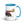 Furrow & Fields Blue Massey Ferguson 3070 Autotronic | 15 oz Mug with Color Inside Quality Farmers Merch