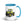 Furrow & Fields Blue Mercedes-Benz MB-trac 1100 Illustration | 15 oz Mug with Color Inside Quality Farmers Merch