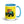 Furrow & Fields Blue Mercedes-Benz MB-trac 1100 Pop Art | 15 oz Mug with Color Inside Quality Farmers Merch