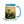 Furrow & Fields Blue Mercedes-Benz MB-trac 1100 Splash Art | 15 oz Mug with Color Inside Quality Farmers Merch