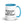 Furrow & Fields Blue My Attention Span Is Tractor Shaped | 15 oz Mug with Color Inside Quality Farmers Merch